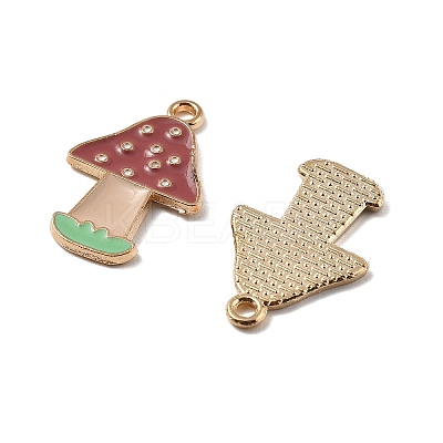 Thanksgiving Day Alloy Enamel Pendants ENAM-D060-01H-KCG-1