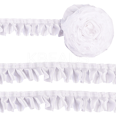 10M Polyester Ruffled Trimming OCOR-GF0004-57D-1