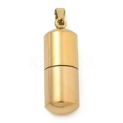 304 Stainless Steel Openable Urn Ashes Pendants LS-STAS-M084-05A-1
