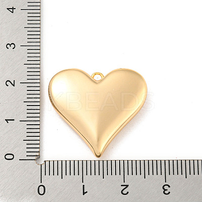 Valentine's Day Hollow Brass Pendants KK-P255-02G-1