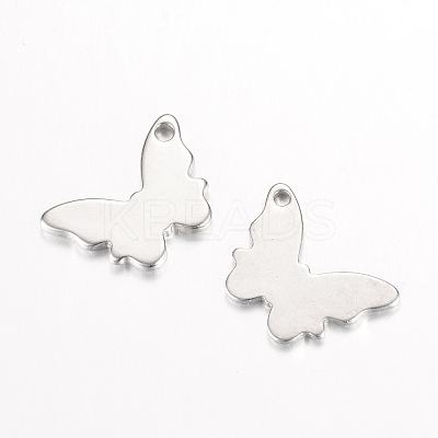 Non-Tarnish 201 Stainless Steel Pendants LS-STAS-S058-22-1-1