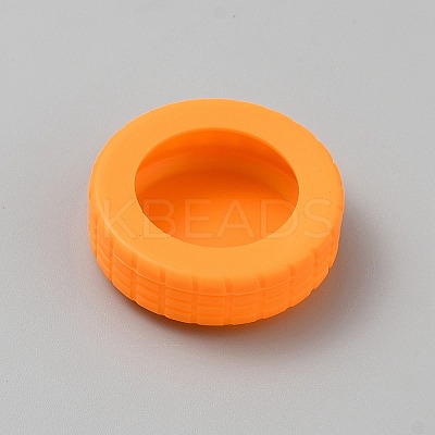 Silicone Luggage Wheels Protectors Cover FIND-WH20007-76B-1