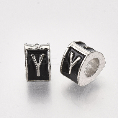 Alloy European Beads X-MPDL-S038-09Y-1
