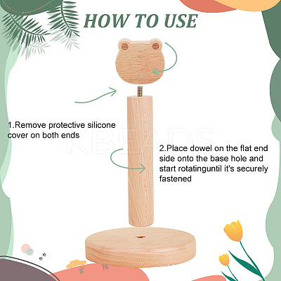 Wood Scrunchie Display Holders ODIS-PH0001-58A-1
