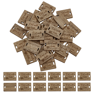 30Pcs Wood Knitting DIY-FG0006-23-1