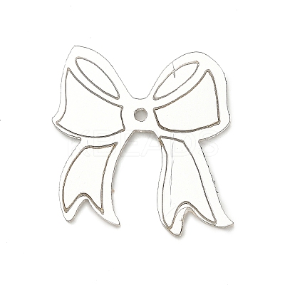 Laser Mirror Face Acrylic Pendants LS-OACR-G046-02A-1