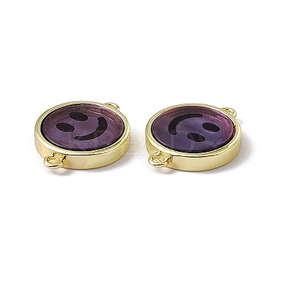 Natural & Synthetic Mixed Stone Connector Charms G-G977-07G-1