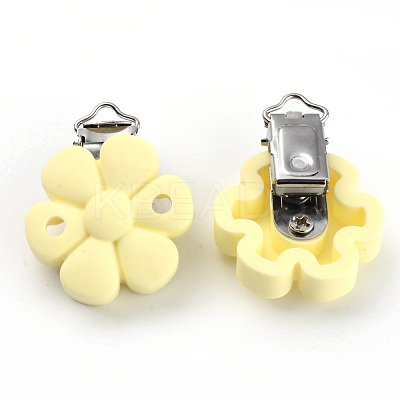 Food Grade Eco-Friendly Silicone Baby Pacifier Clips SIL-S003-04D-1