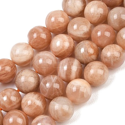 Natural Sunstone Beads Strands G-G342-A02-10.5mm-1