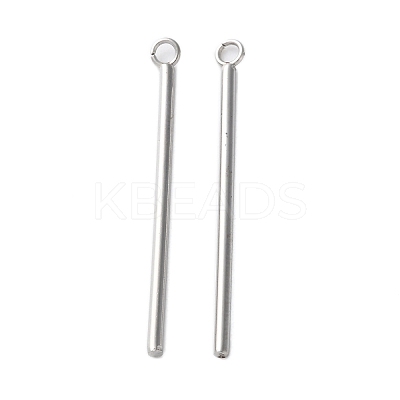 304 Stainless Steel Pendants STAS-L282-005P-03-1