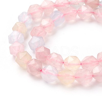 Natural White Jade Beads Strands G-F545-E29-1