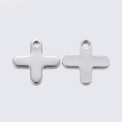 Tarnish Resistant 304 Stainless Steel Charms STAS-F159-68P-1