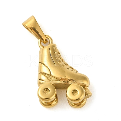 304 Stainless Steel Pendants STAS-R229-19G-1