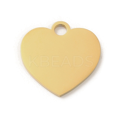 Ion Plating(IP) 304 Stainless Steel Mirror Polished Finish Stamping Blank Tag Pendants STAS-K270-43G-1