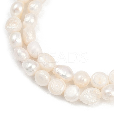 Natural Cultured Freshwater Pearl Beads Strands PEAR-P064-20L-01A-1