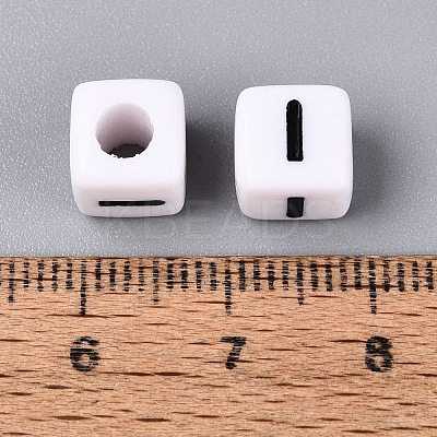 Opaque Acrylic Beads SACR-N020-04A-I-1