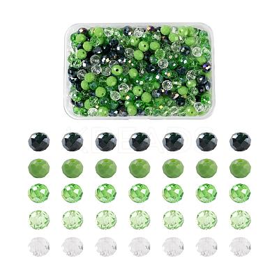 500Pcs 5 Colors Mixed Styles Glass Beads EGLA-LS0001-02-1