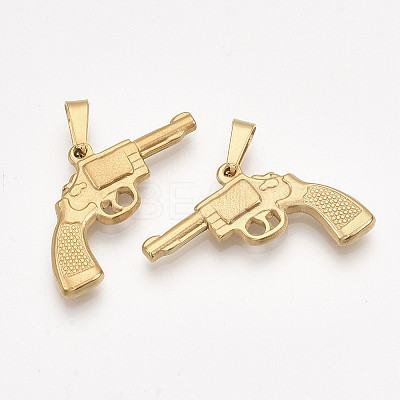304 Stainless Steel Pendants LS-STAS-T045-31G-1