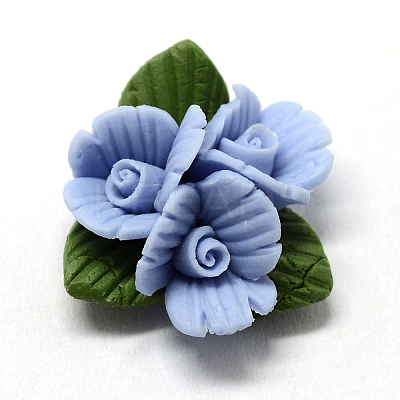 Handmade Porcelain Cabochons LS-PORC-S1003-21G-1