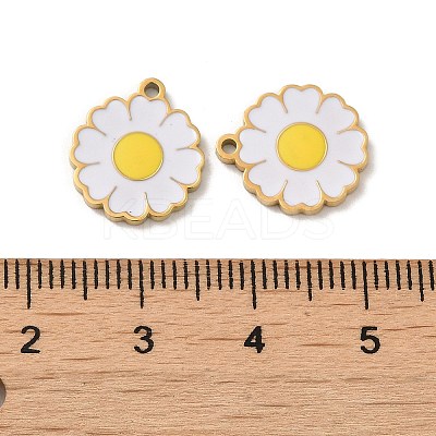 Ion Plating(IP) 316L Surgical Stainless Steel Pendants STAS-D035-02C-G-1