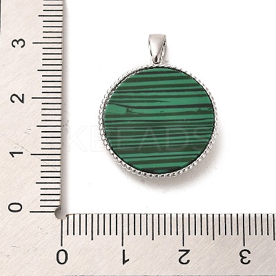 Brass Micro Pave Clear Cubic Zirconia Pendants KK-P260-30P-1
