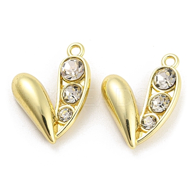 Alloy with Glass Pendants FIND-G062-06G-01-1
