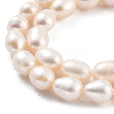 Natural Cultured Freshwater Pearl Beads Strands PEAR-P062-14D-X-1