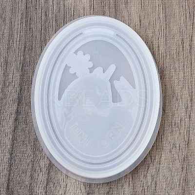 Christmas Series Hanging Tag DIY Pendant Decoration Silicone Molds LS-DIY-M057-03A-1