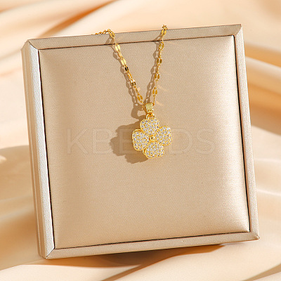 Brass Crystal Rhinestone Rotatable Pendant Necklaces LS-NJEW-P331-01C-G-1