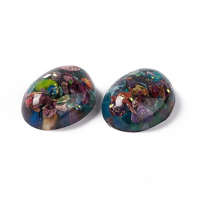 Natural Calcite & Synthetic Opal Cabochons G-F727-02-1