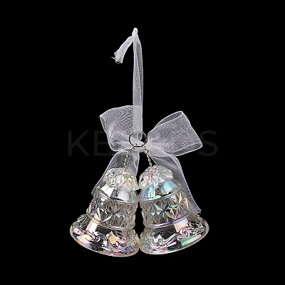 Christmas Transparent Acrylic Big Pendant Decorations LS-HJEW-F017-02-1