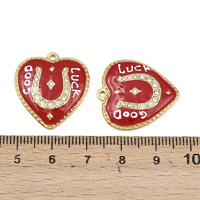 304 Stainless Steel Enamel Pendants STAS-C158-12G-02-1