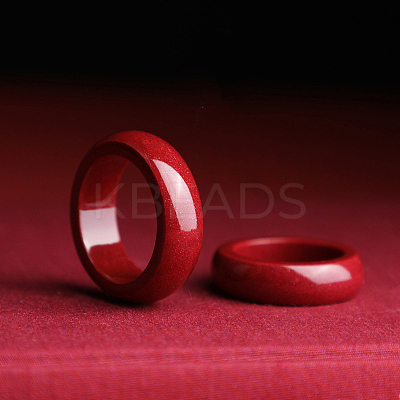 Cinnabar Finger Rings FS-WGB4F46-01-1