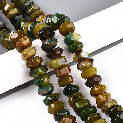 Natural Agate Beads Strands G-N356-01A-06-1