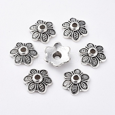 Tibetan Style Caps EA494Y-1