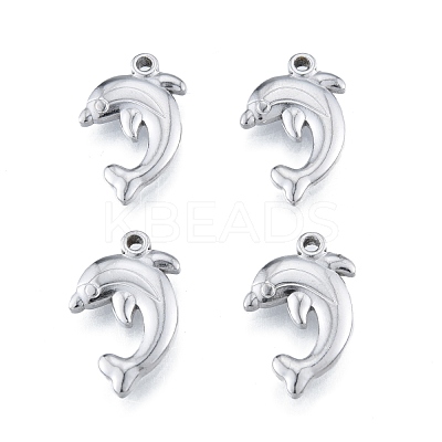 Non-Tarnish 304 Stainless Steel Pendant STAS-B027-09P-1