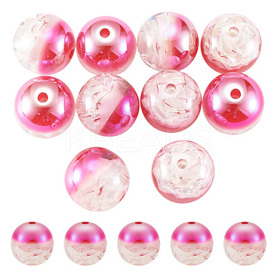 10Pcs Resin Beads PACR-TA0001-33E-1