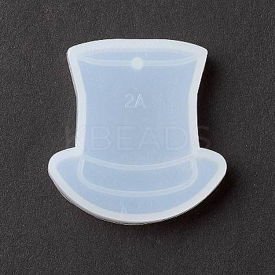 Costume Top Hat Pendant Silicone Molds LS-DIY-K054-02-1