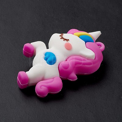 PVC Plastic Cartoon Pendants X-PVC-I001-02A-1
