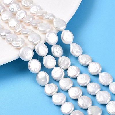 Natural Keshi Pearl Beads Strands PEAR-S018-10A-01-1