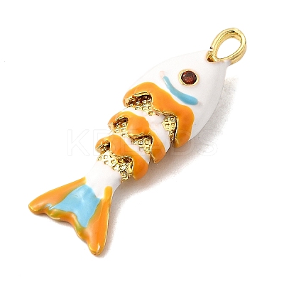 Rack Plating Brass Pendants KK-A268-05G-A01-1