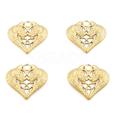 Ion Plating(IP) 201 Stainless Steel Pendants X-STAS-N098-241LG-1