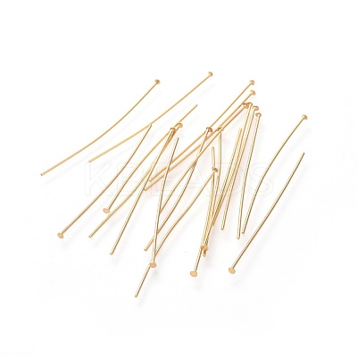 304 Stainless Steel Flat Head Pins X-STAS-G205-01A-G-1