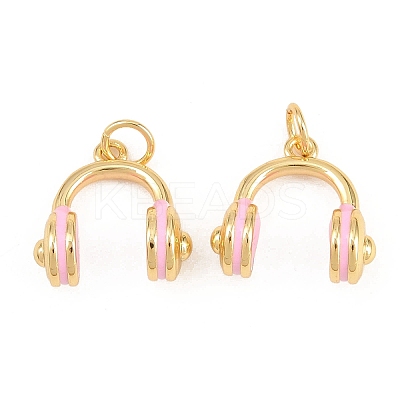 Brass Pendants KK-P353-22G-1