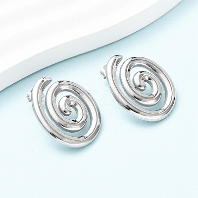 304 Stainless Steel Stud Earrings LS-EJEW-I323-01P-04-1