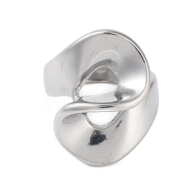 Non-Tarnish 304 Stainless Steel Rings for Women LS-RJEW-K270-03B-P-1