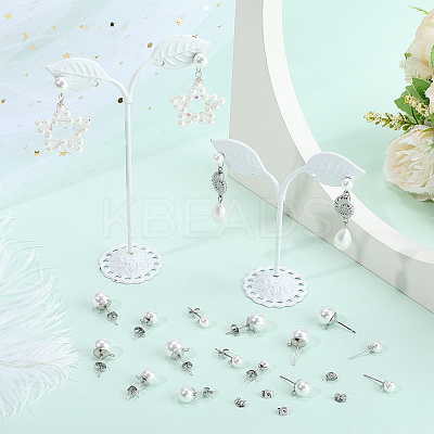 304 Stainless Steel Stud Earring Findings EJEW-SP0001-17I-1