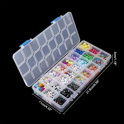 DIY Children Elastic Jewelry Set Kits DIY-NB0004-13-1