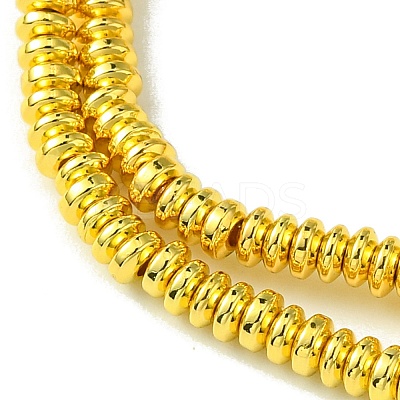 Electroplated Synthetic Non-Magnetic Hematite Beads Strands G-H020-J01-02-1
