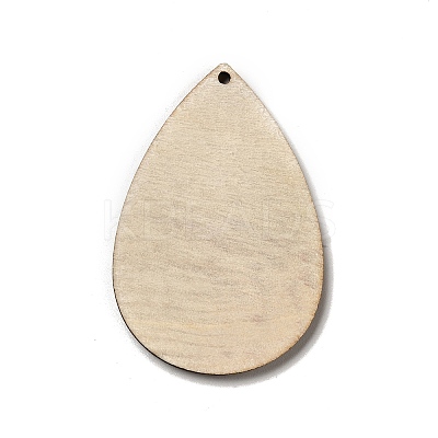 Single Face Printed Wood Big Pendants LS-WOOD-H102-03K-1